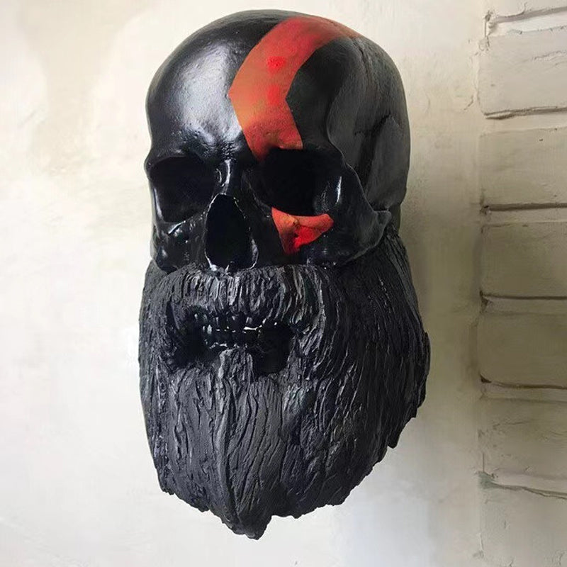 Motorcycle Skull Helmet Holder