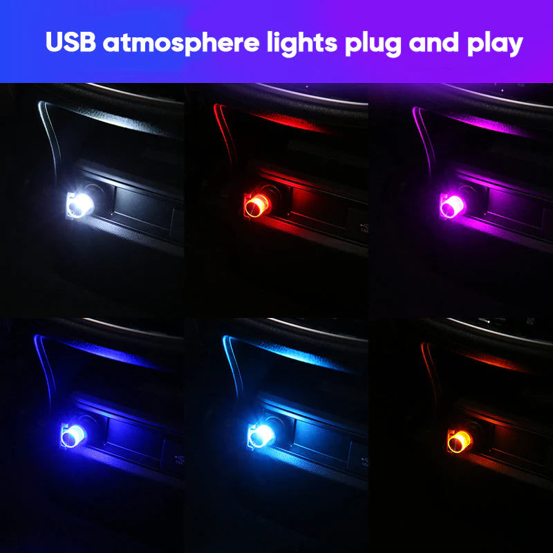 Colorful Flashing Atmosphere Lights