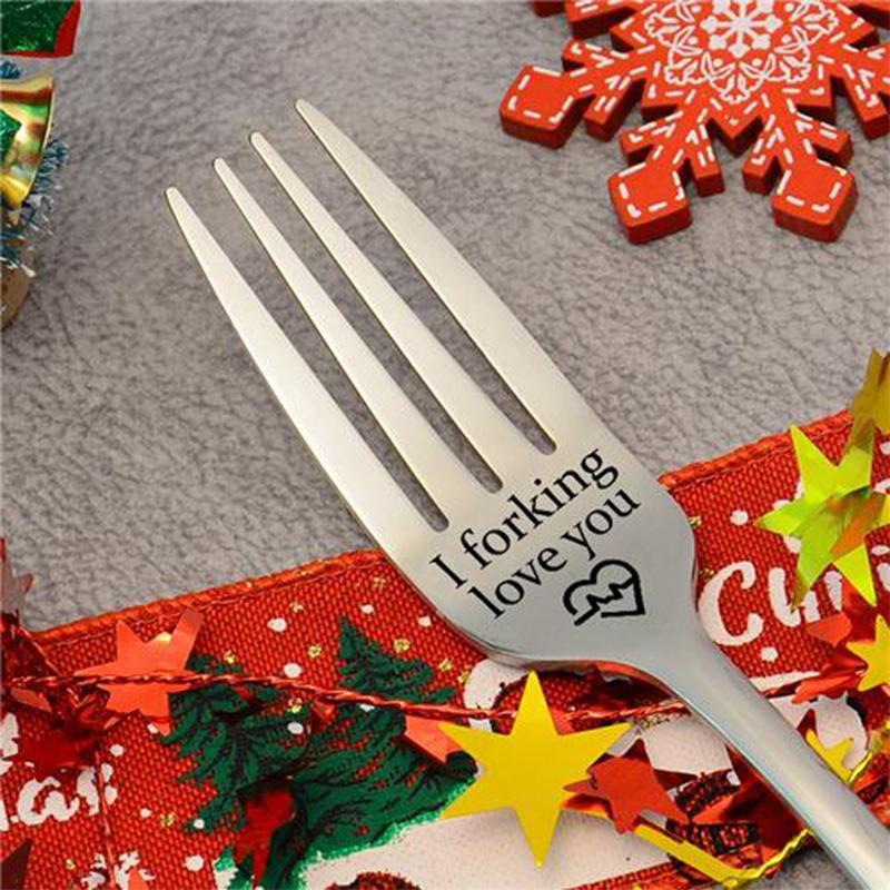 Engraved Fork - Best Funny Gift For Loved One