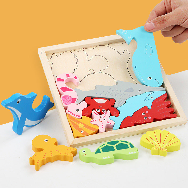 Wooden Toddler Jigsaw Puzzles