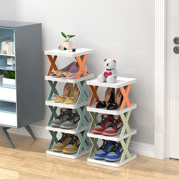 DIY Combination Shoe Rack