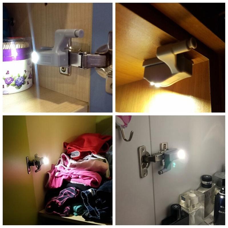 Hinge LED Sensor Light For Kitchen Bedroom(10 pcs)