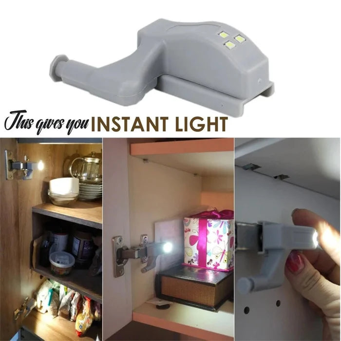 Hinge LED Sensor Light For Kitchen Bedroom(10 pcs)