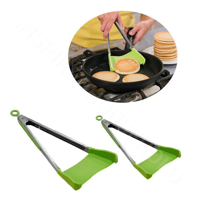 2 in 1 Kitchen Spatula and Tongs