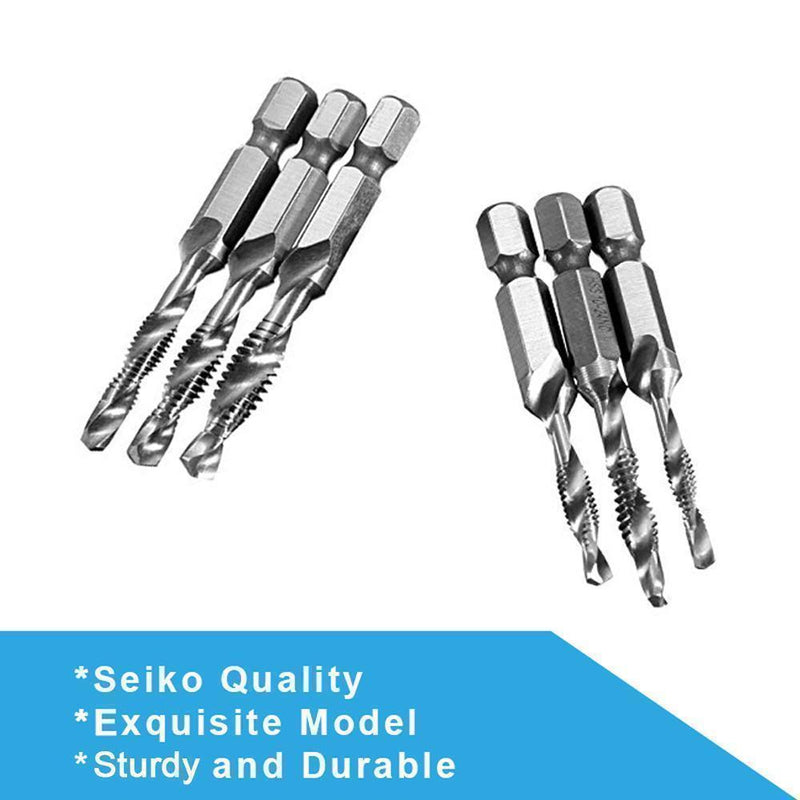 Domom® Metric Tap Drill Bits 6PCS (M3 - M10) - mygeniusgift