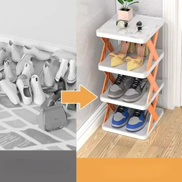 DIY Combination Shoe Rack